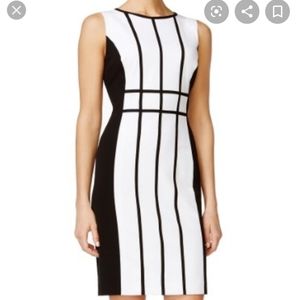 Calvin klein color block dress
